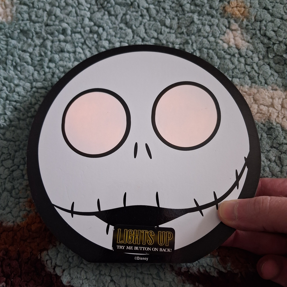 Disney Jack Skellington Light-Up Decor